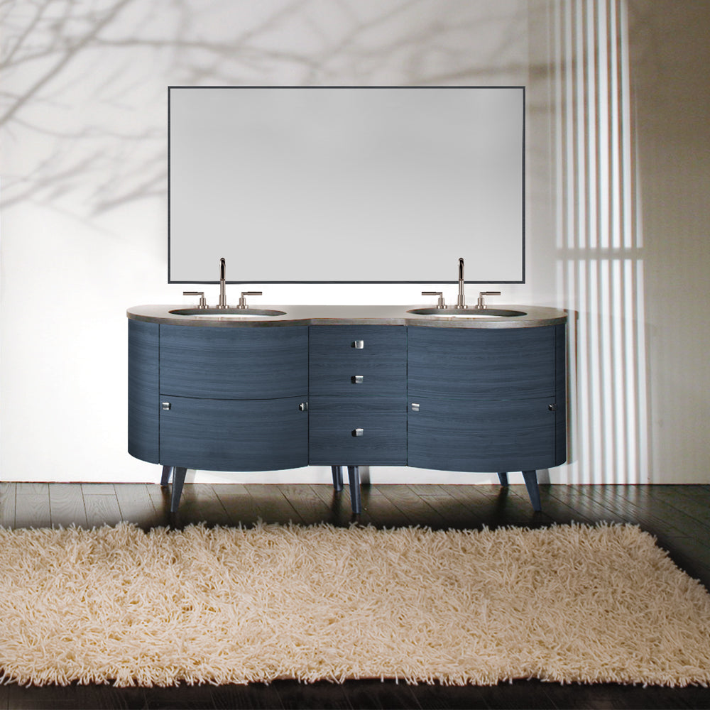 horizon blue  vanity