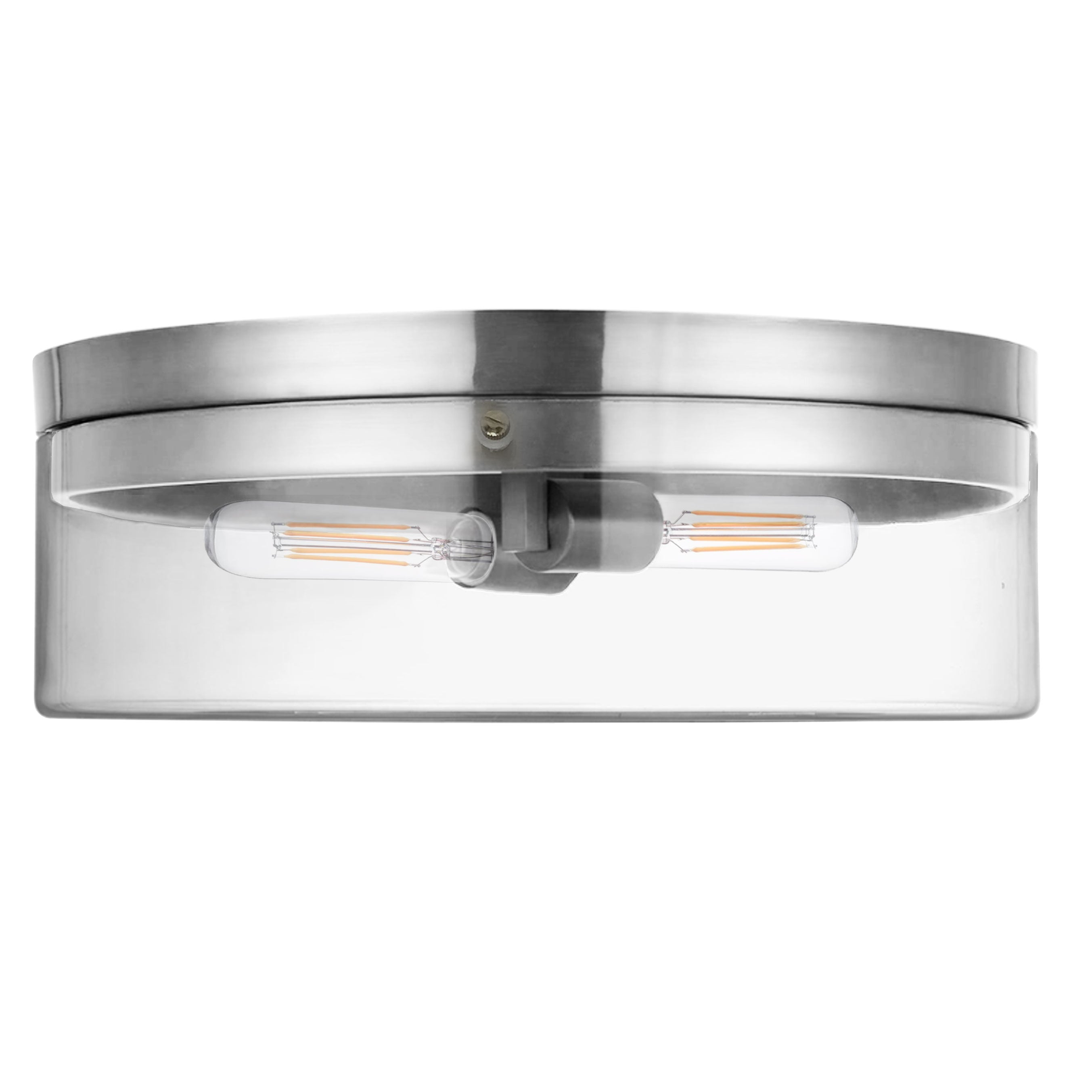 polished chrome flush mount