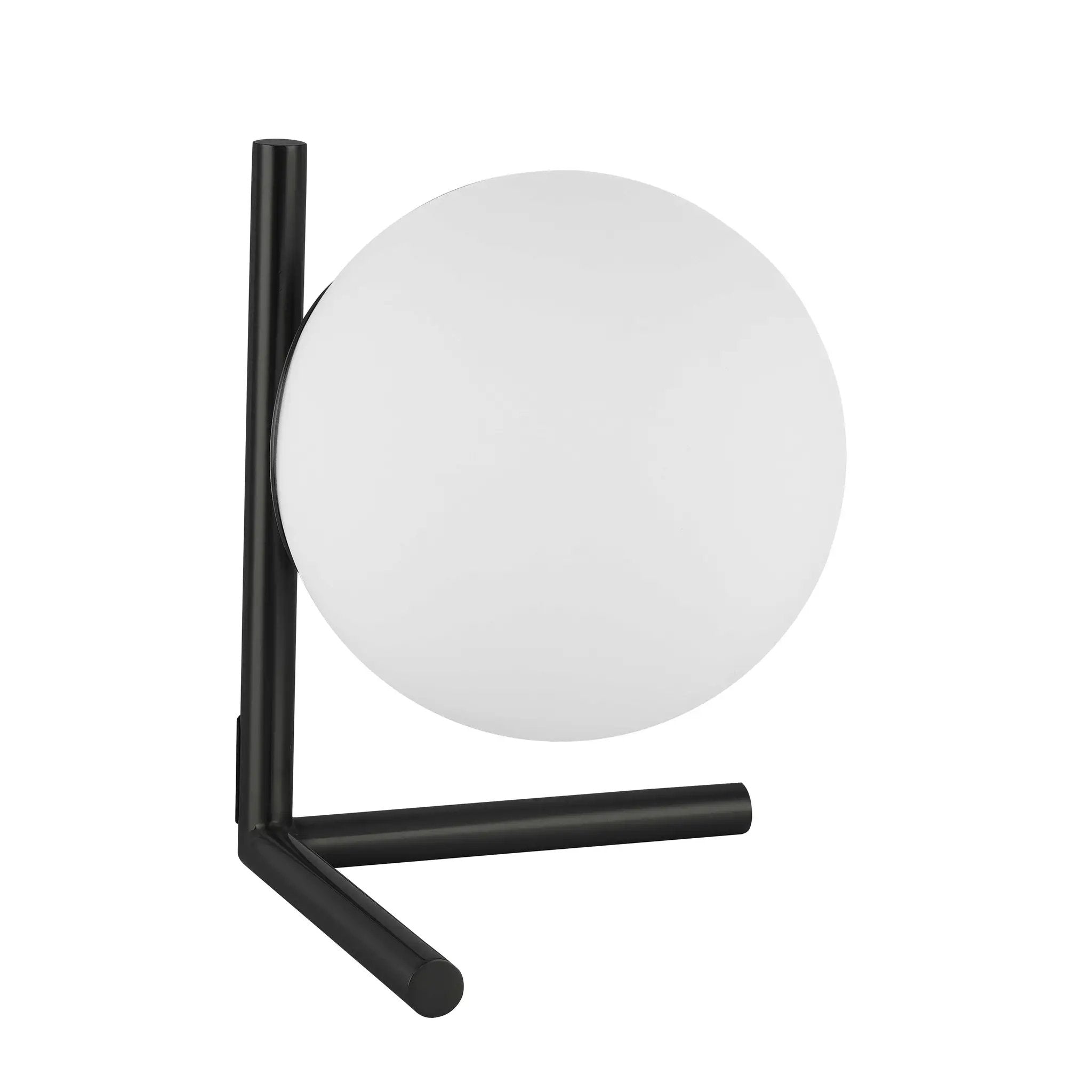 Dainolite 1 Light Incandescent Table Lamp with Opal Glass by Dainolite