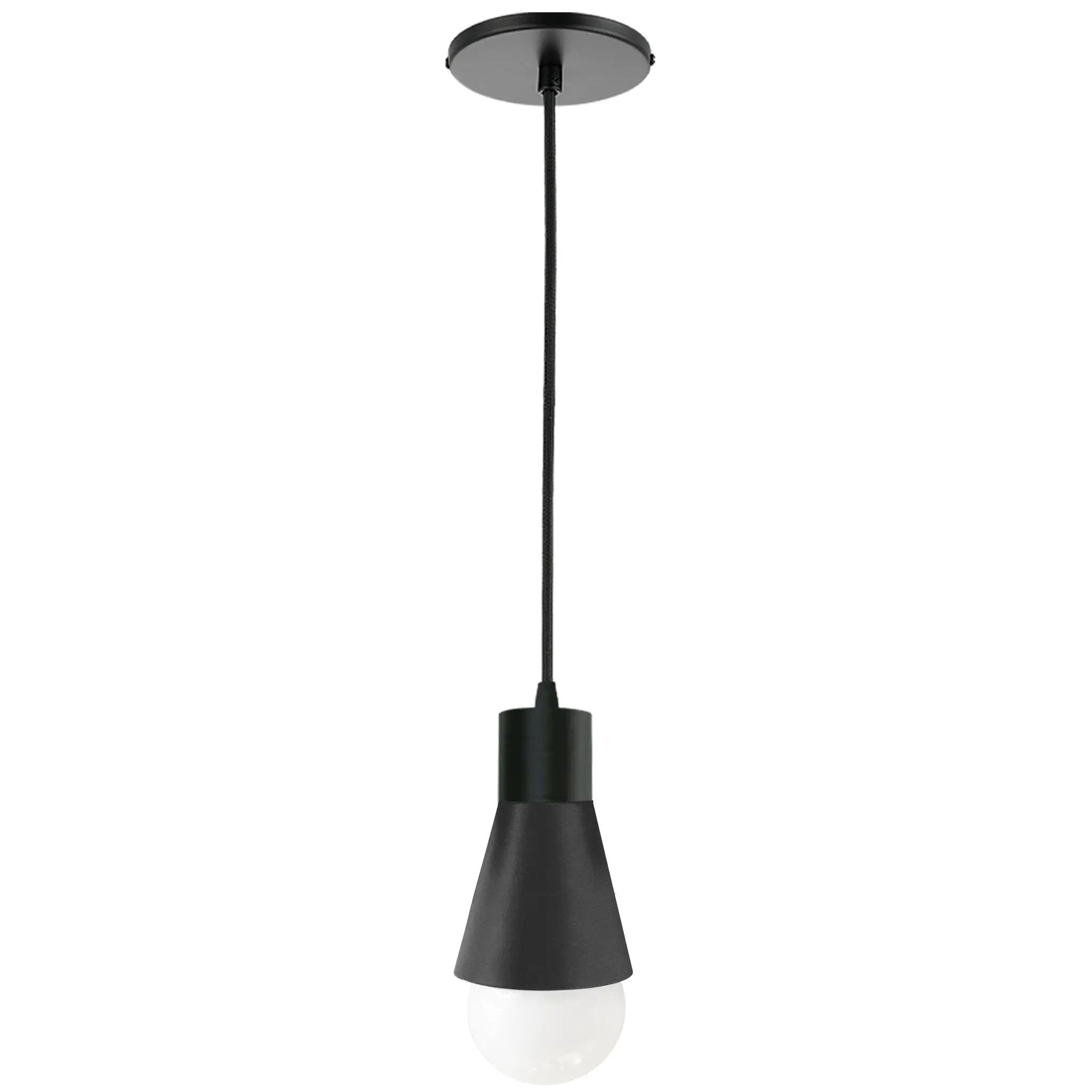 matte black flush mount