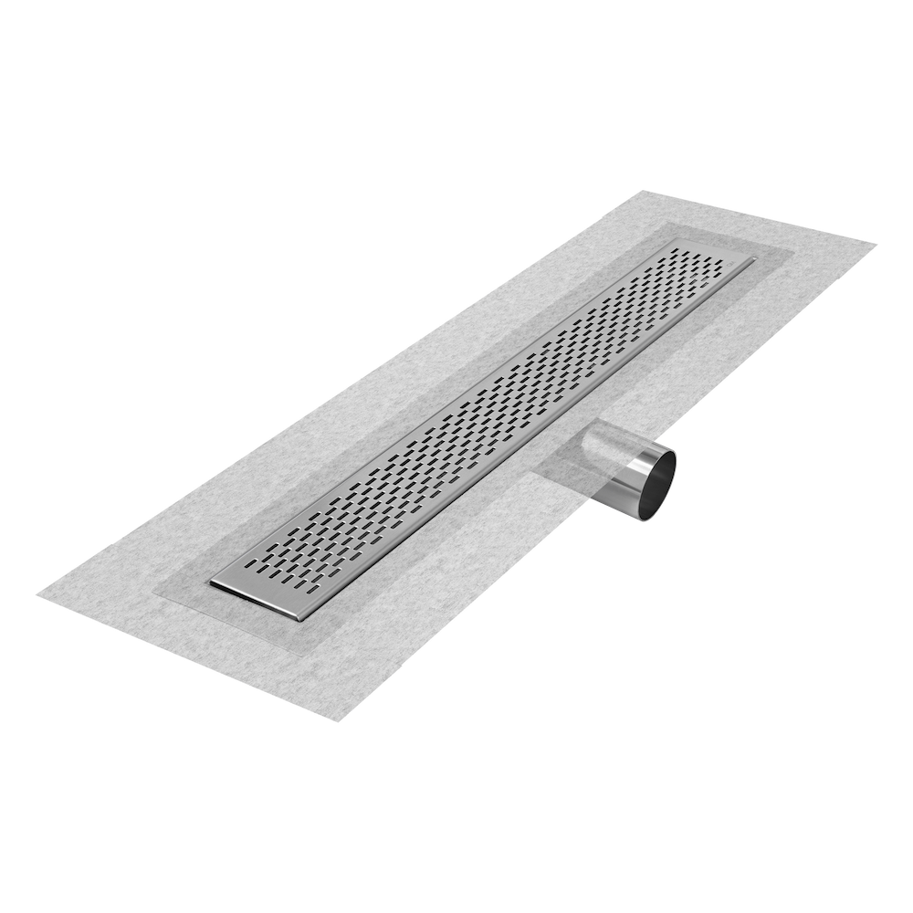 satin linear drain