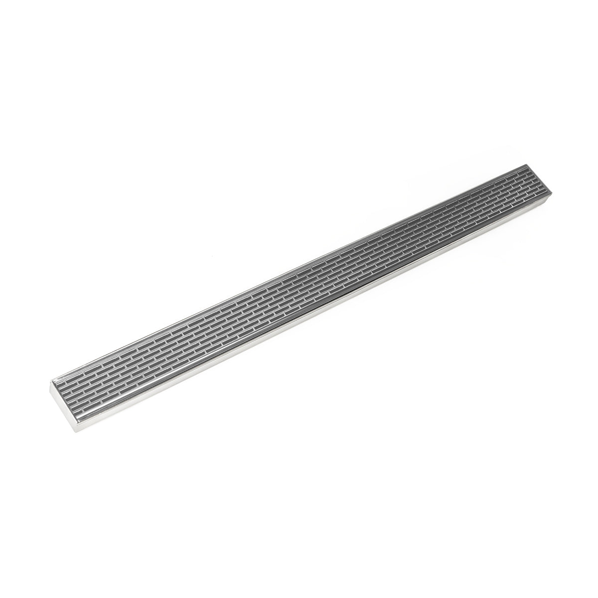 Infinity Drain 32" FX Series Complete Kit with Perforated Offset Slot Grate