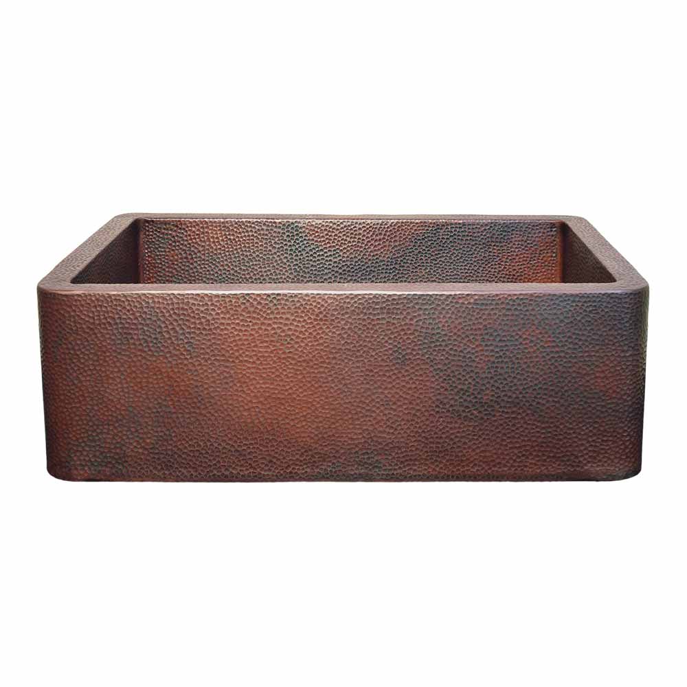 antique copper kitchen sink
