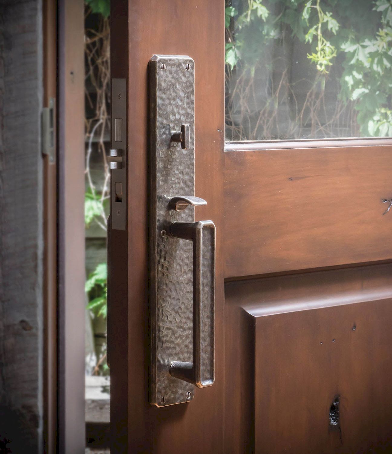 bronze rust cabinet pull 