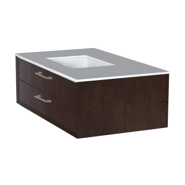 Lacava Gemelli 36" Wall Mount Vanity