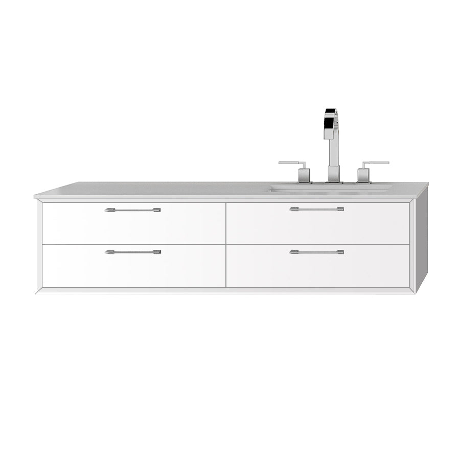 Lacava Gemelli 48" Wall Mount Vanity - Right