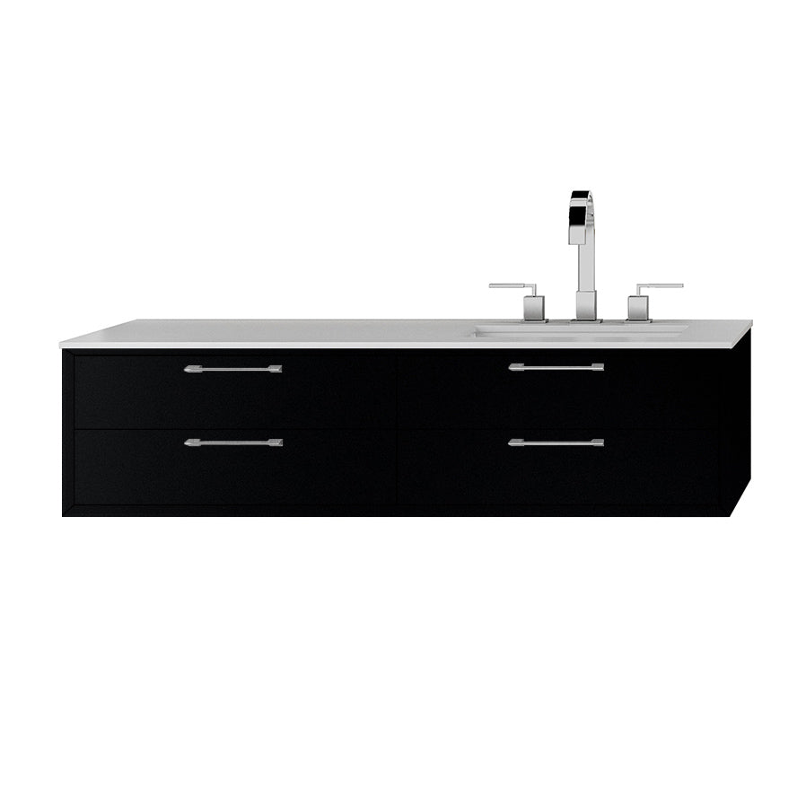 Lacava Gemelli 48" Wall Mount Vanity - Right