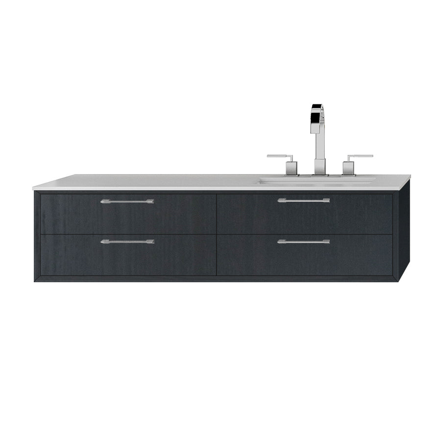 Lacava Gemelli 48" Wall Mount Vanity - Right