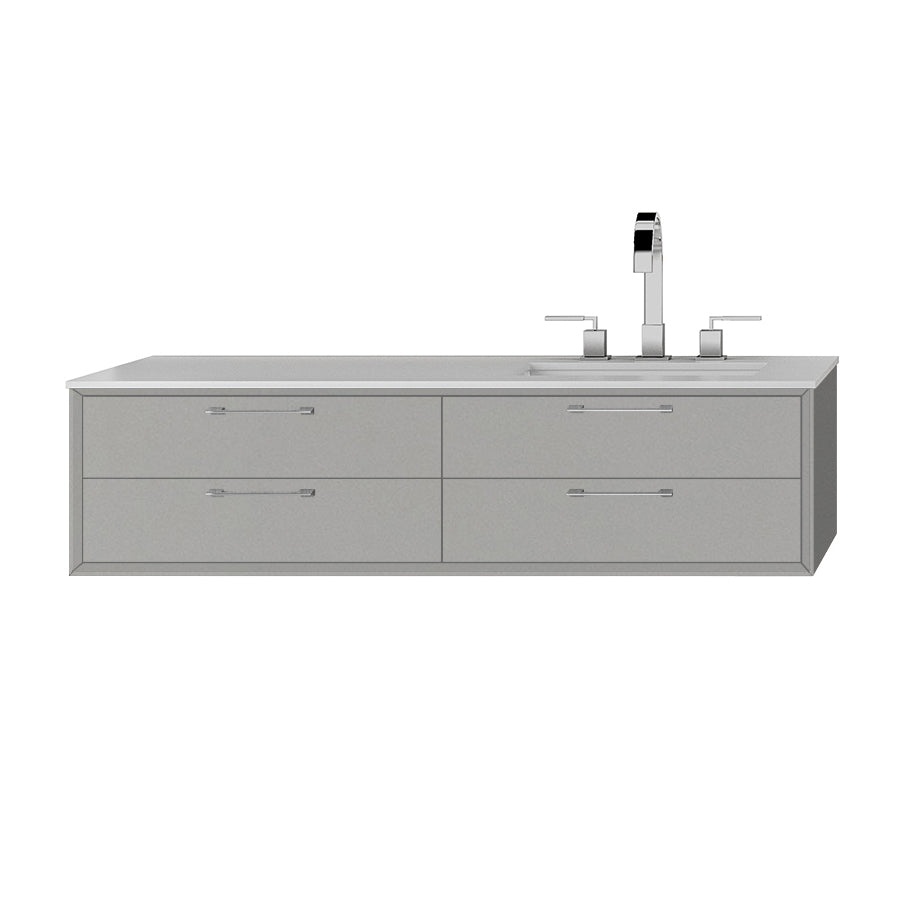 Lacava Gemelli 48" Wall Mount Vanity - Right