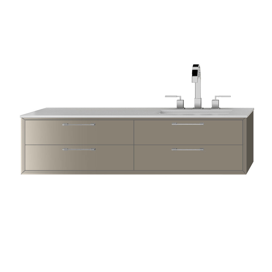 Lacava Gemelli 48" Wall Mount Vanity - Right