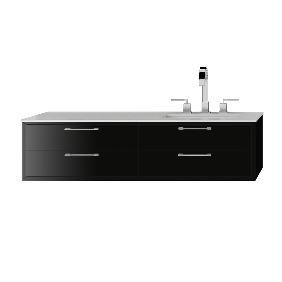 Lacava Gemelli 48" Wall Mount Vanity - Right