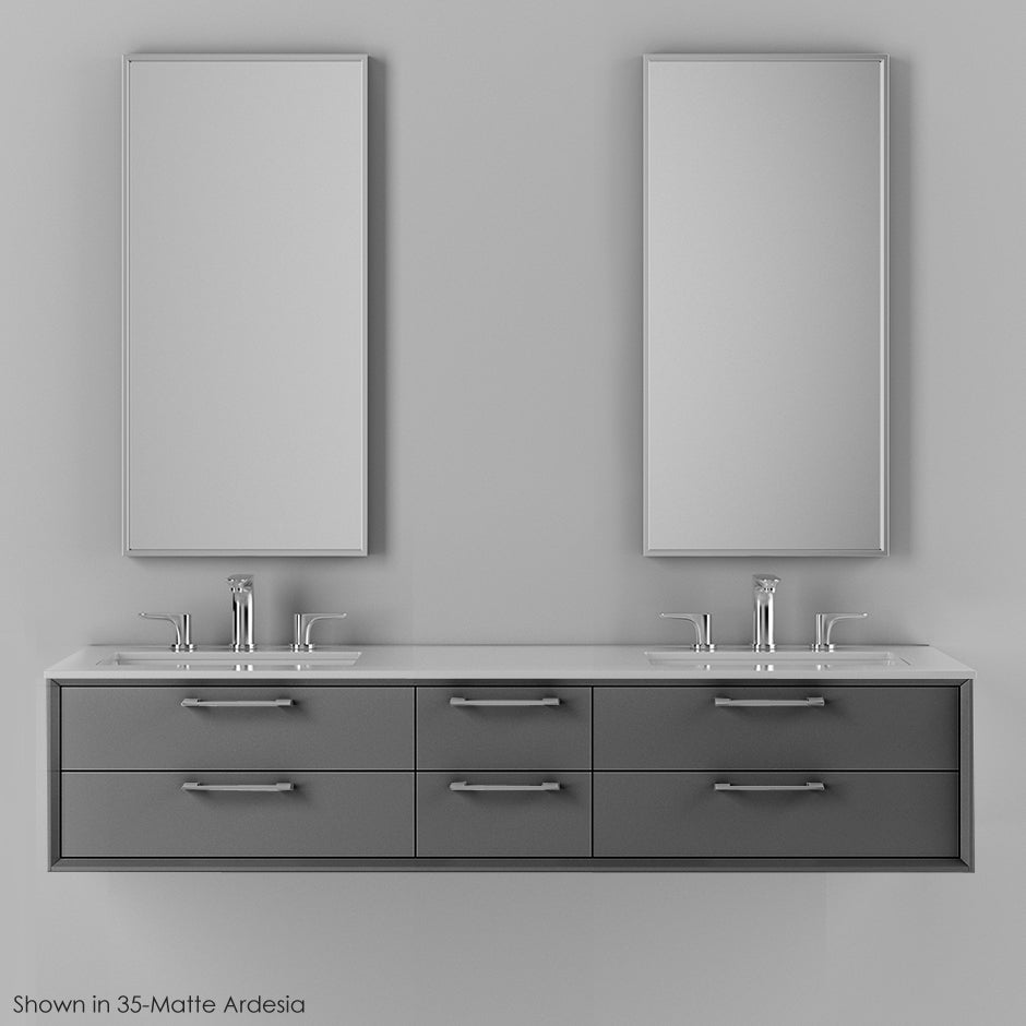 matte ardesia vanity