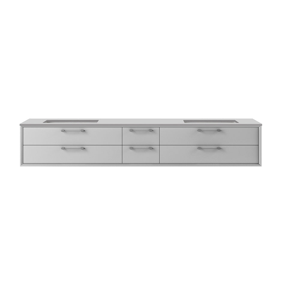 Lacava Gemelli 72" Wall Mount Vanity