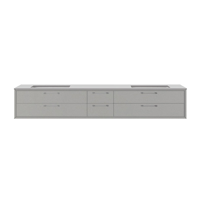 Lacava Gemelli 72" Wall Mount Vanity