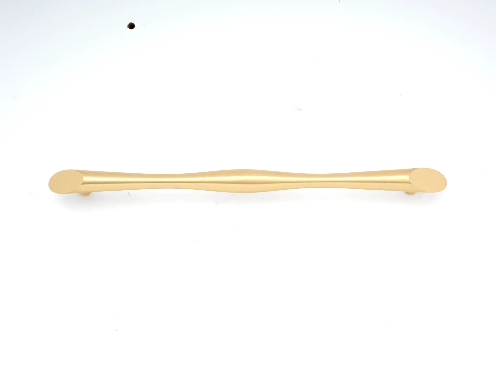 satin brass pull