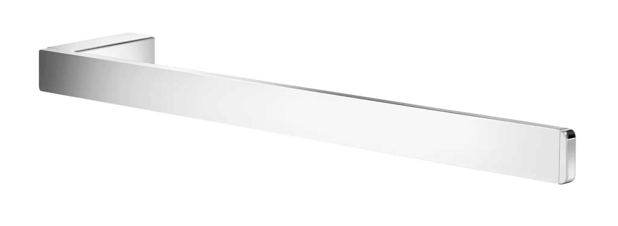 polished chrome towel rail
