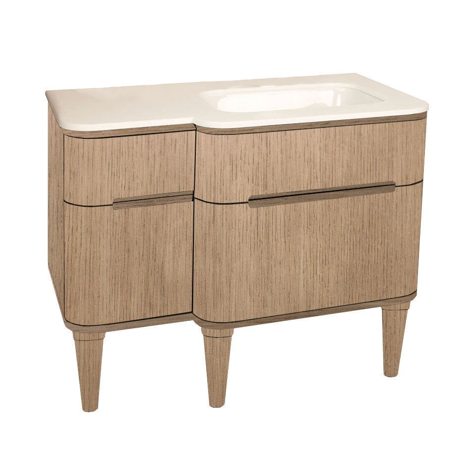 Lacava Eleganza 36" Wall Mount Vanity - Right