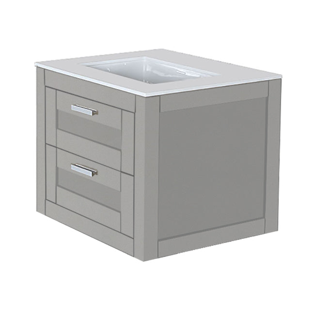 Lacava Stile 24" Wall-Mount Under-Counter Vanity