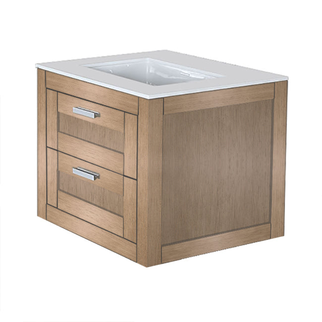 Lacava Stile 24" Wall-Mount Under-Counter Vanity