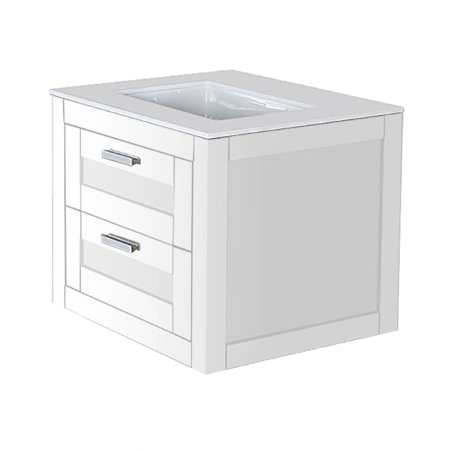 Lacava Stile 24" Wall-Mount Under-Counter Vanity