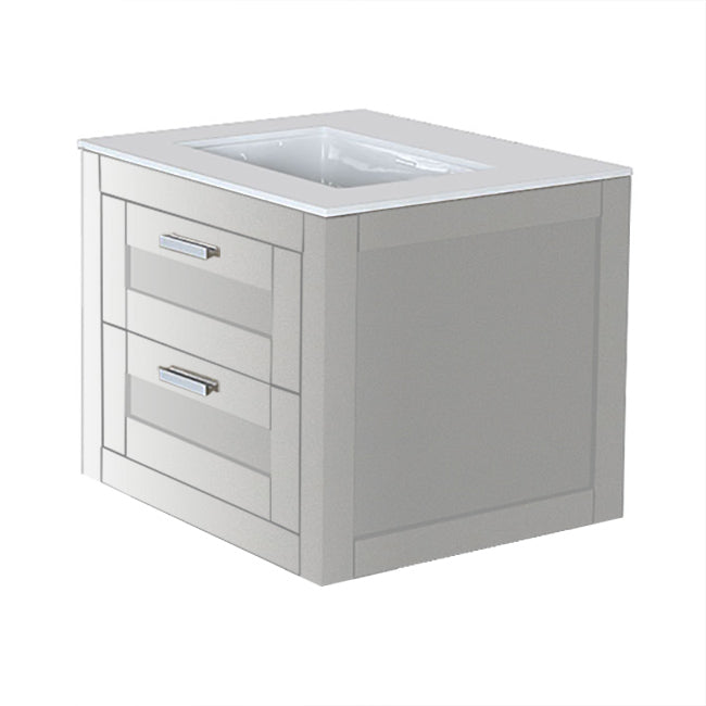 Lacava Stile 24" Wall-Mount Under-Counter Vanity