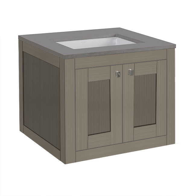 Lacava Stile 24" Wall-Mount Under-Counter Vanity