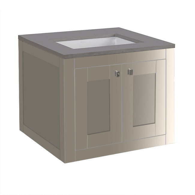 Lacava Stile 24" Wall-Mount Under-Counter Vanity