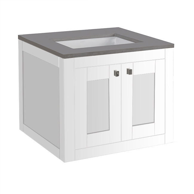 Lacava Stile 24" Wall-Mount Under-Counter Vanity