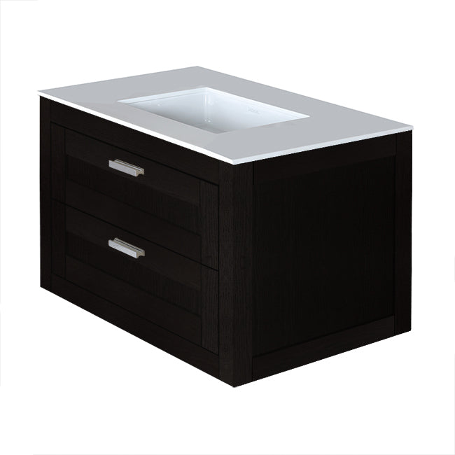 Lacava Stile 30" Wall-Mount Under-Counter Vanity