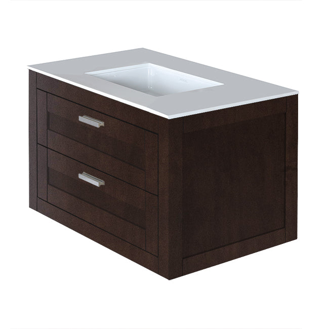 Lacava Stile 30" Wall-Mount Under-Counter Vanity