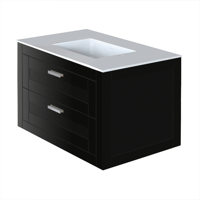 Lacava Stile 30" Wall-Mount Under-Counter Vanity