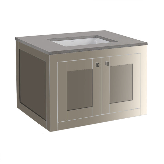 Lacava Stile 30" Wall-Mount Under-Counter Vanity