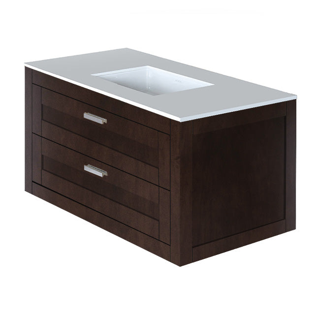 Lacava Stile 36" Wall-Mount Under-Counter Vanity