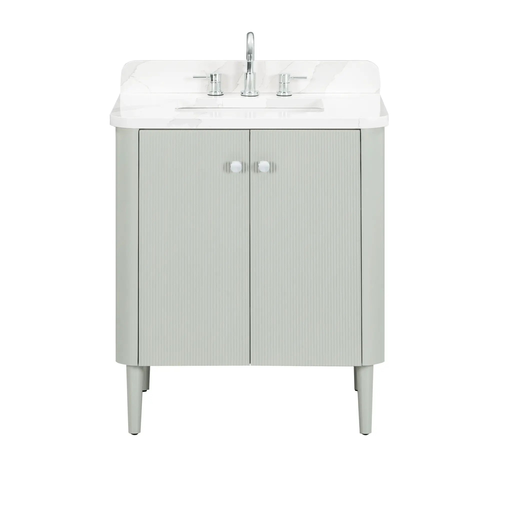 soft sage vanity set