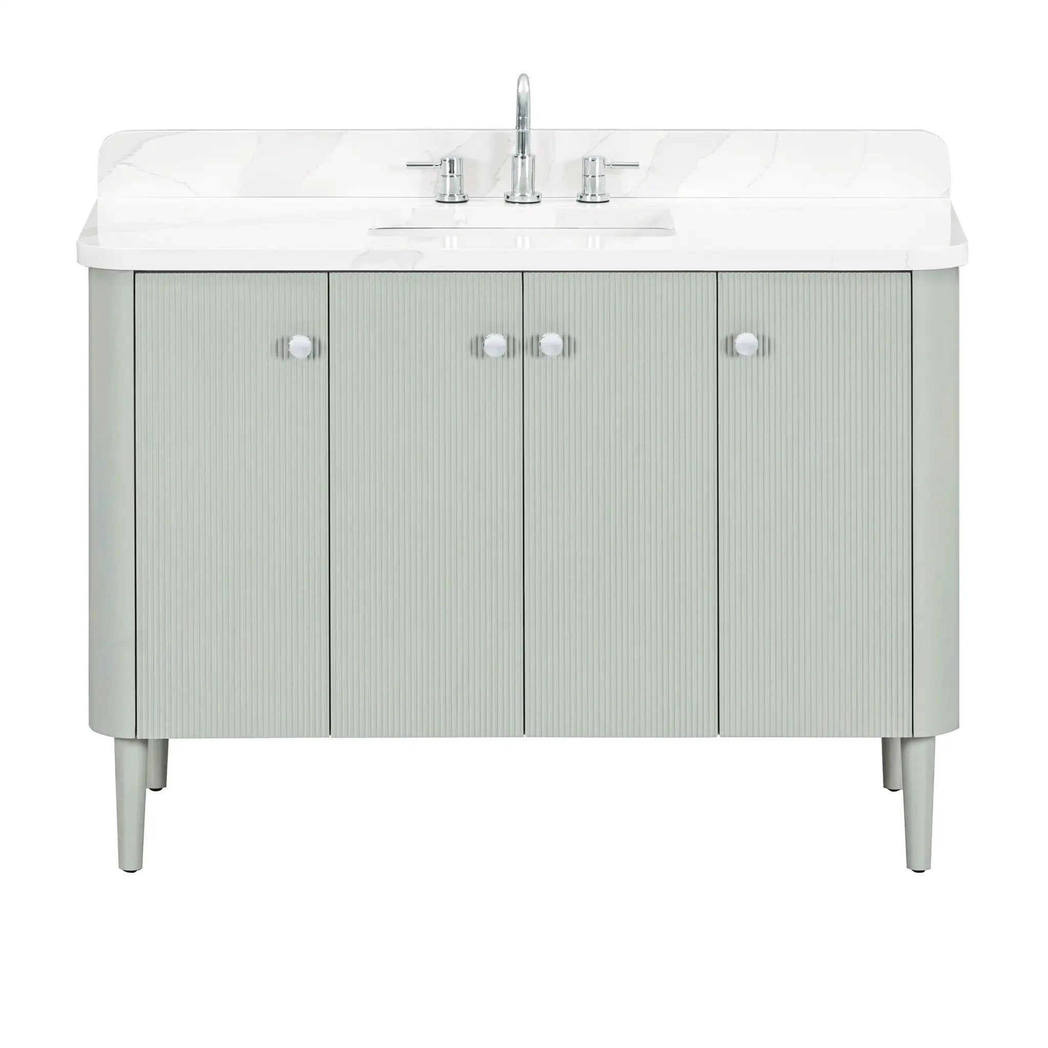 soft sage vanity set