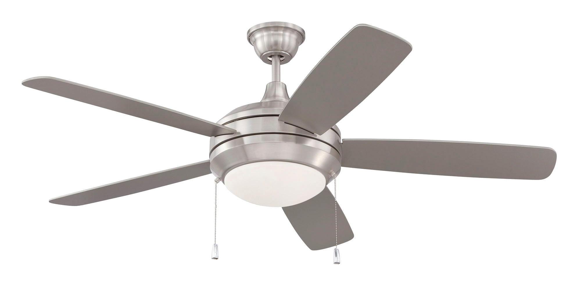 brushed polished nickel ceiling fans