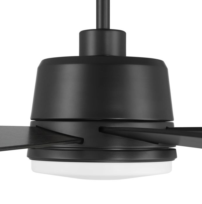 flat black ceiling fans