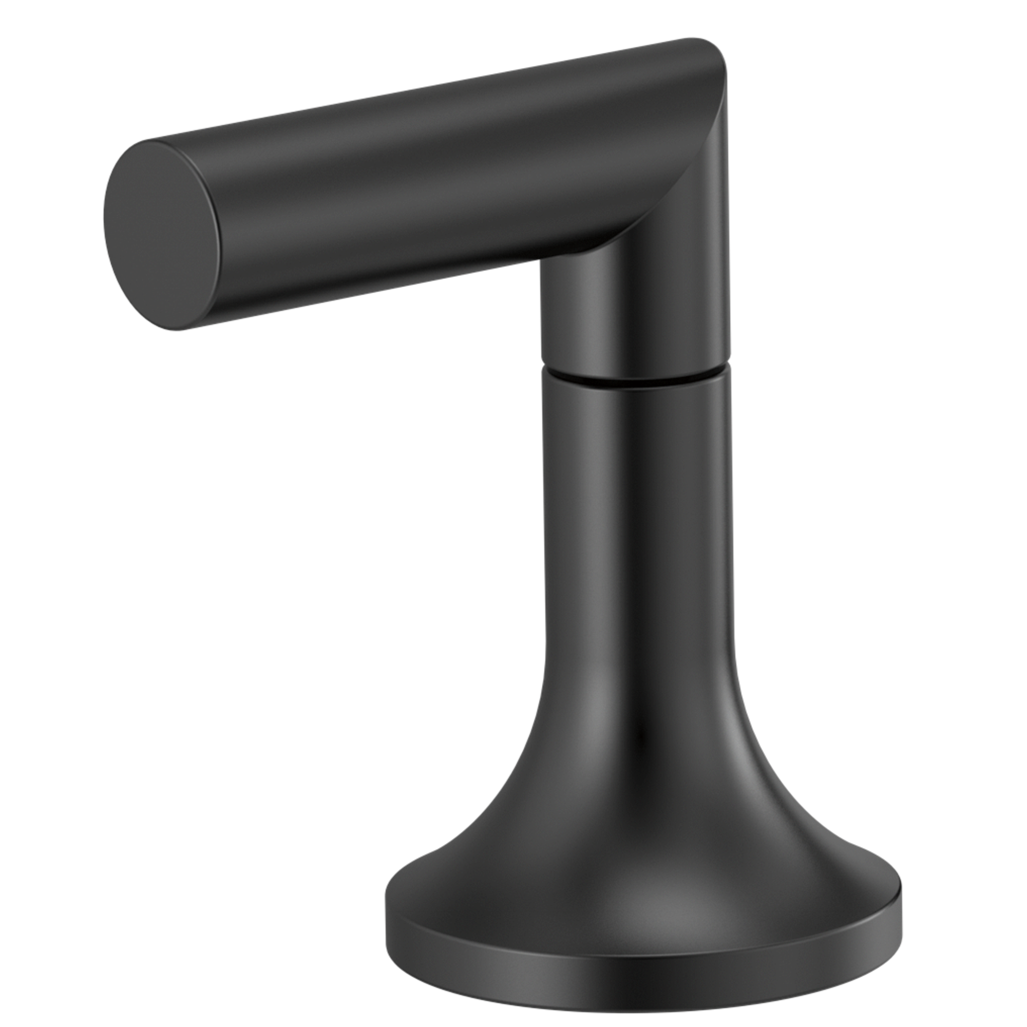 matte black lever handle