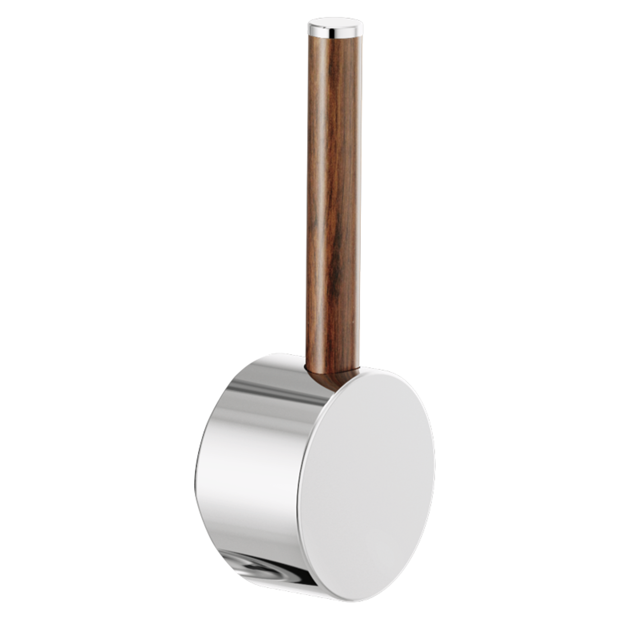 chrome / wood handle kit