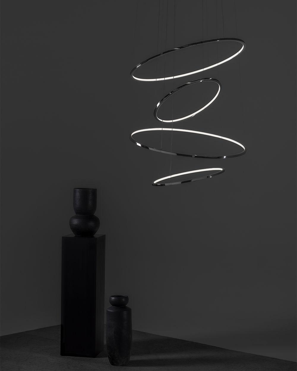 dark reflex chandelier