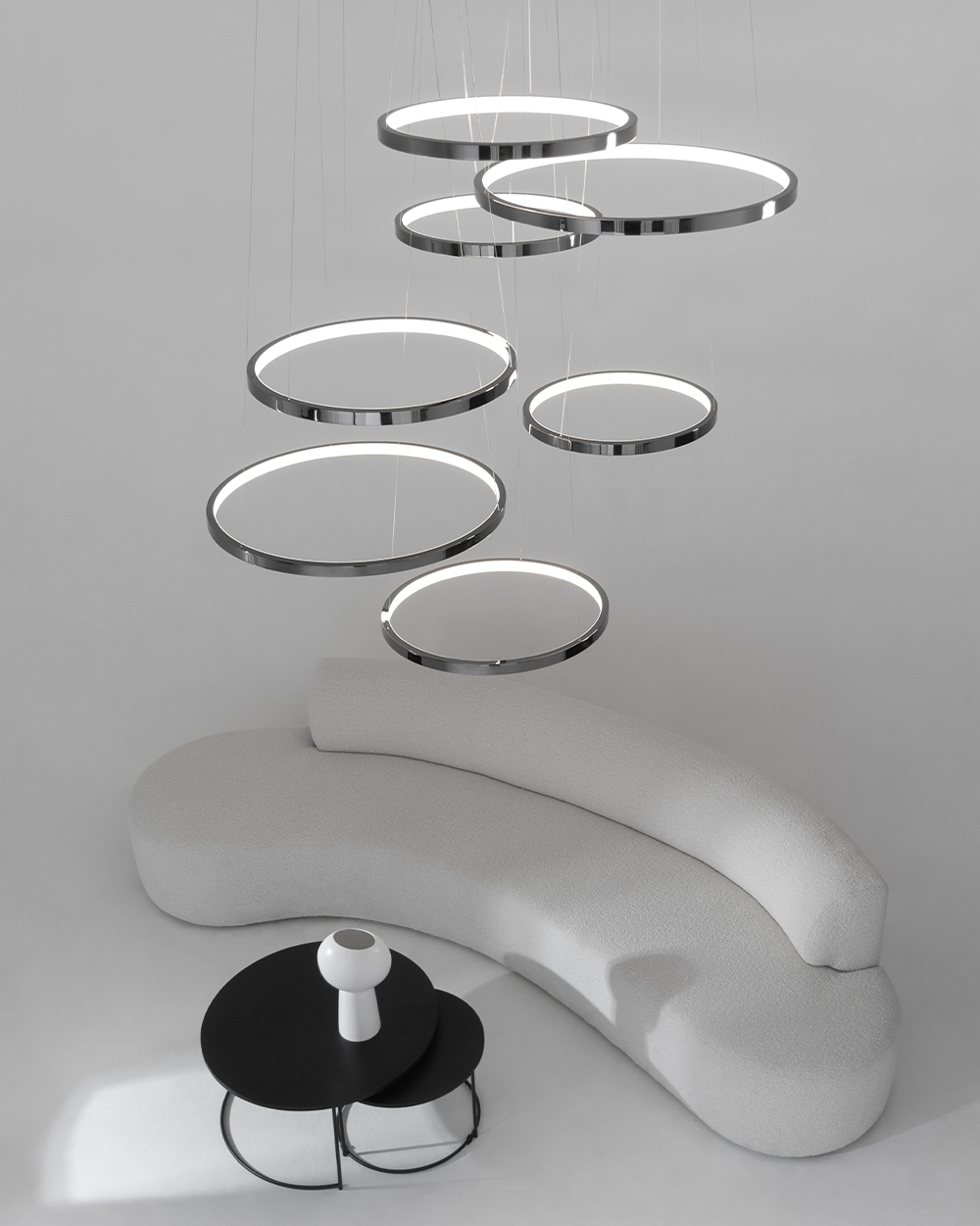 dark reflex chandelier