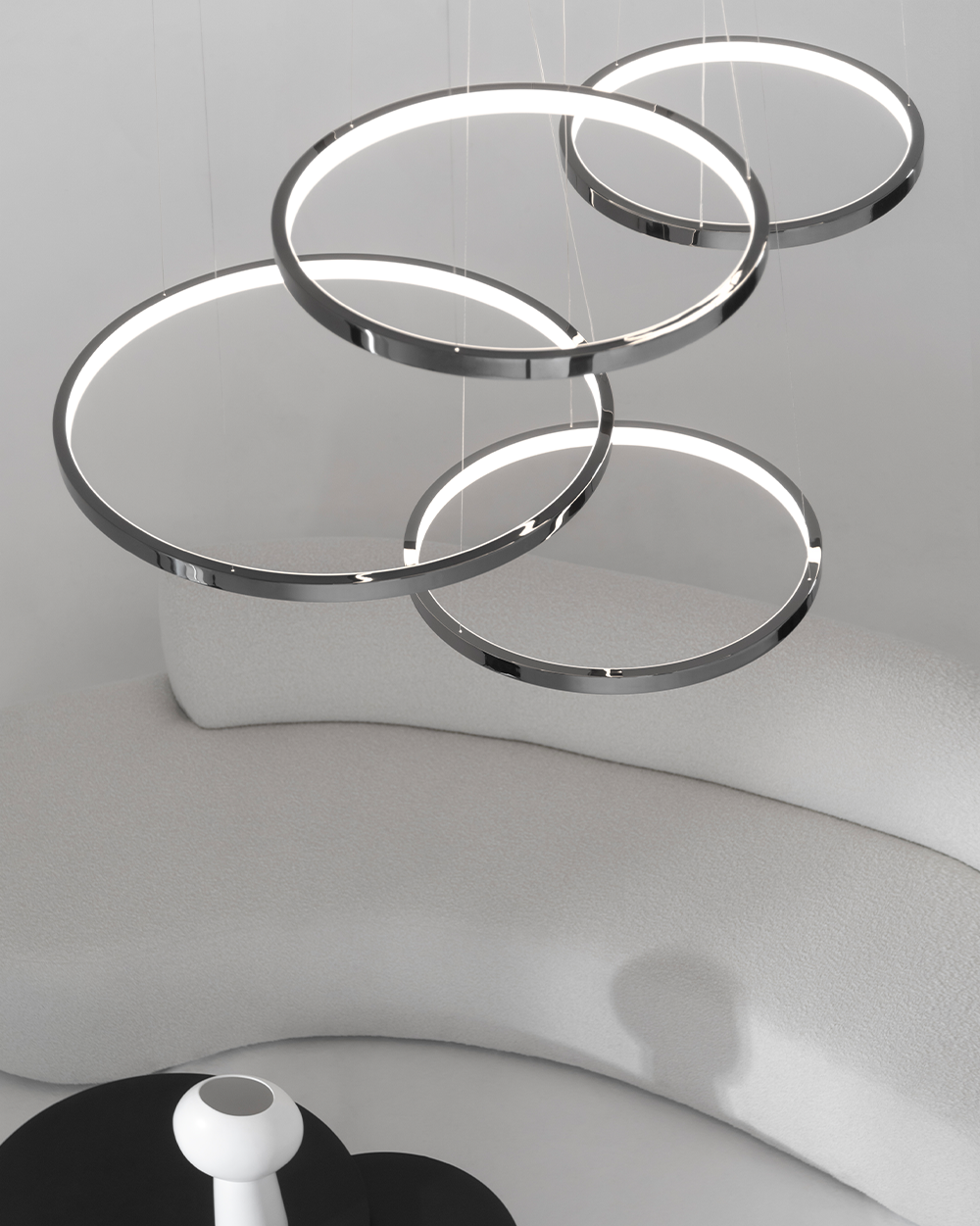 dark reflex chandelier