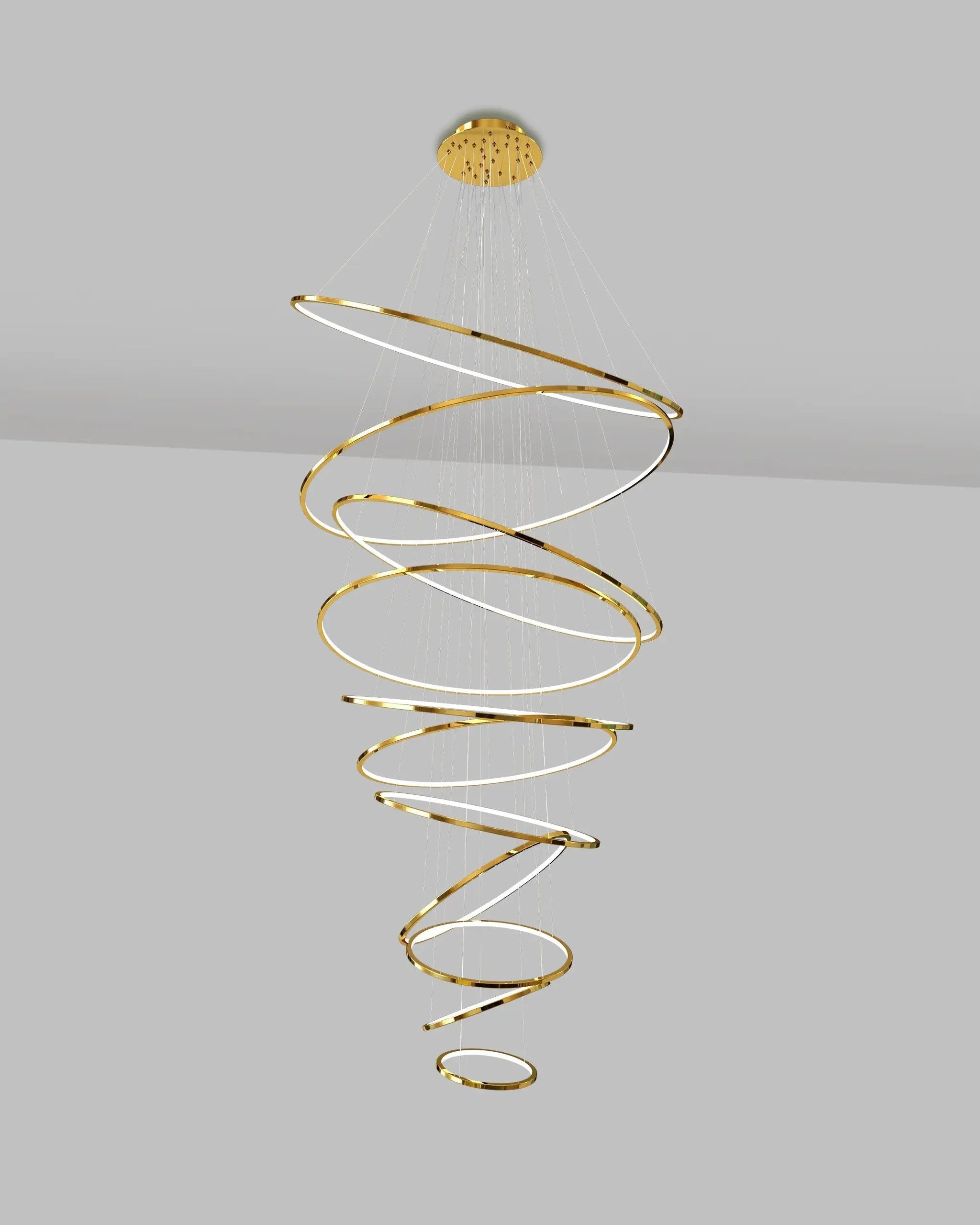 Birot Lighting Hoop 11 Chandelier by Birot Lighting