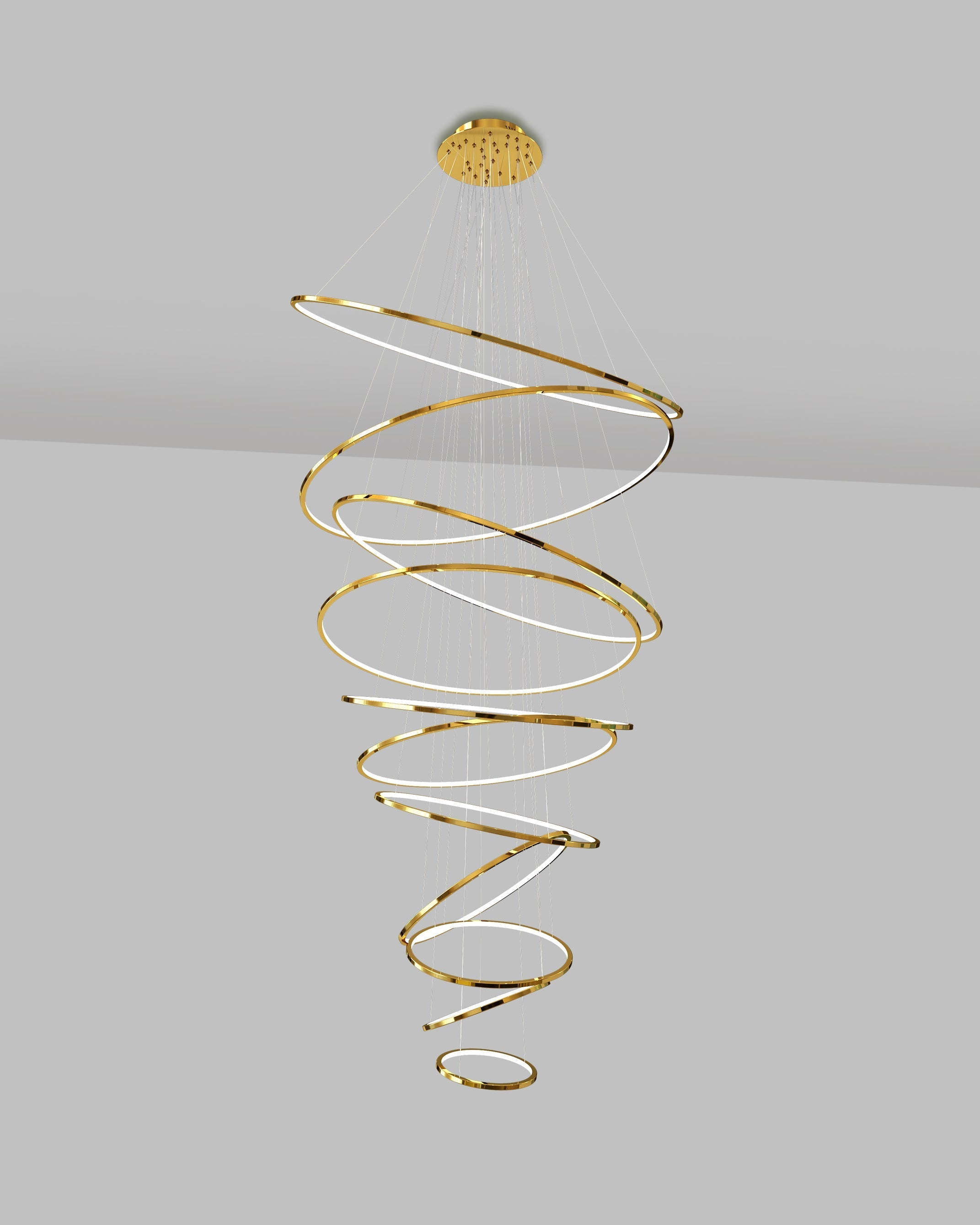 Birot Lighting Hoop 11 Chandelier