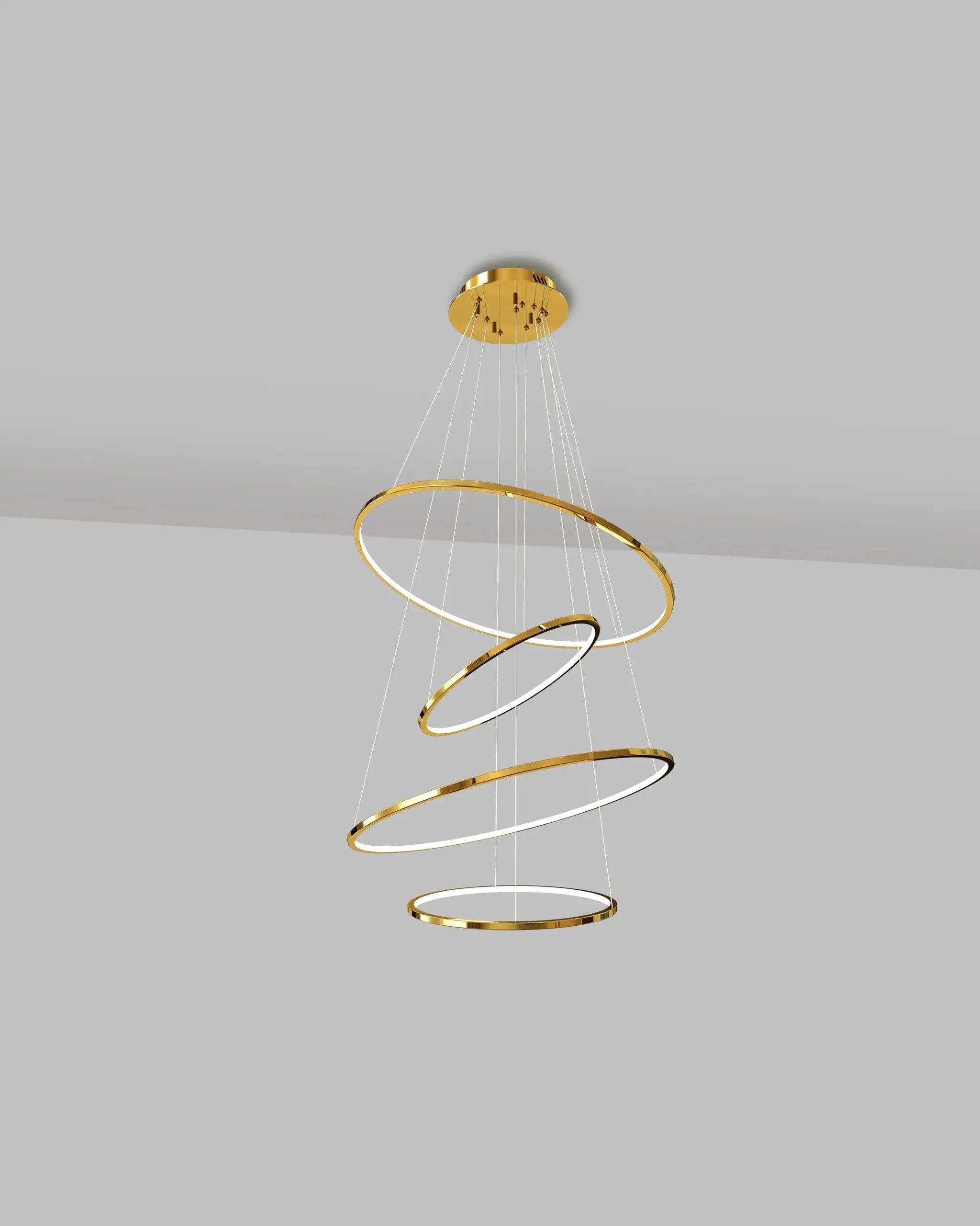 Birot Lighting Hoop 4 Chandelier by Birot Lighting