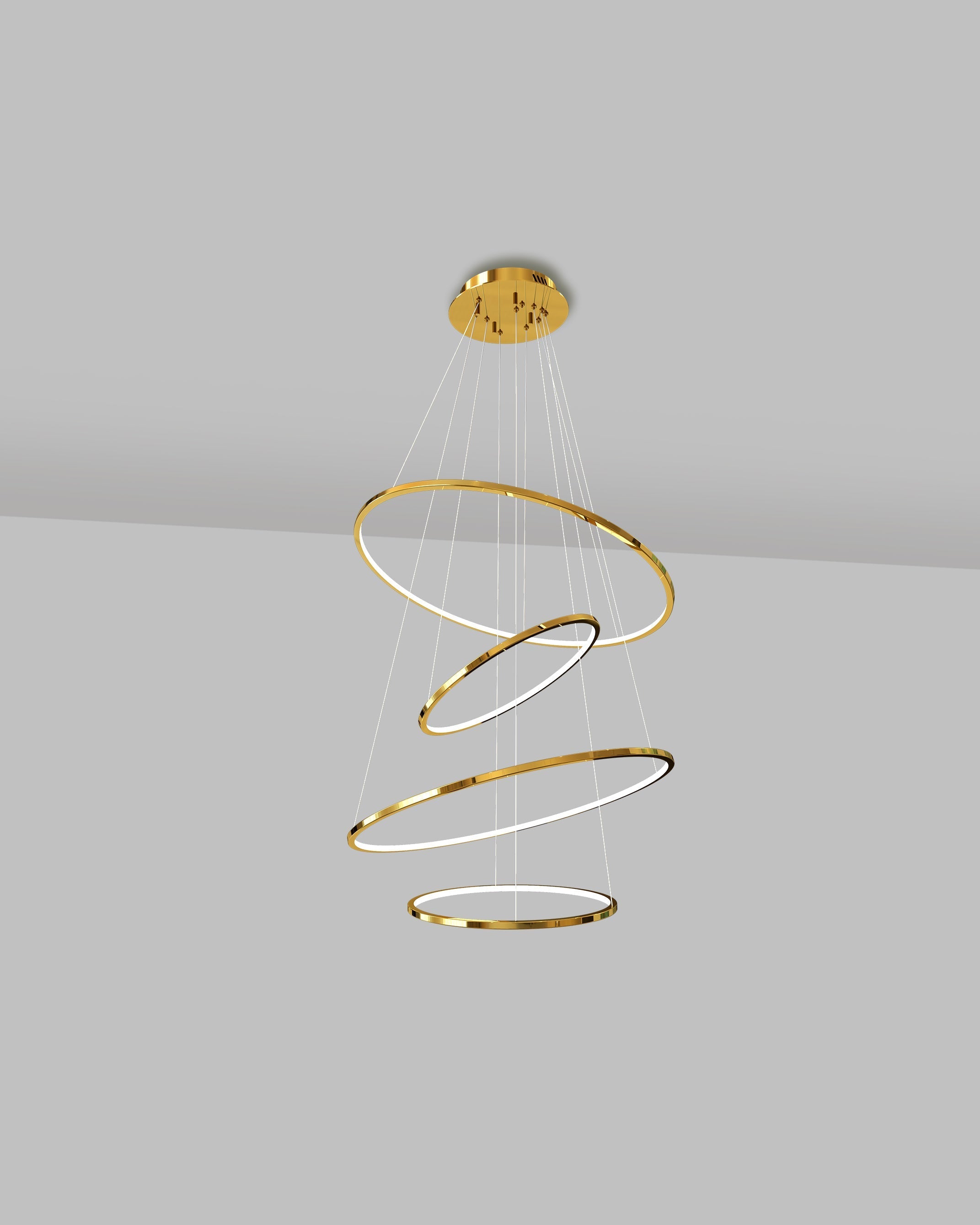 Birot Lighting Hoop 4 Chandelier