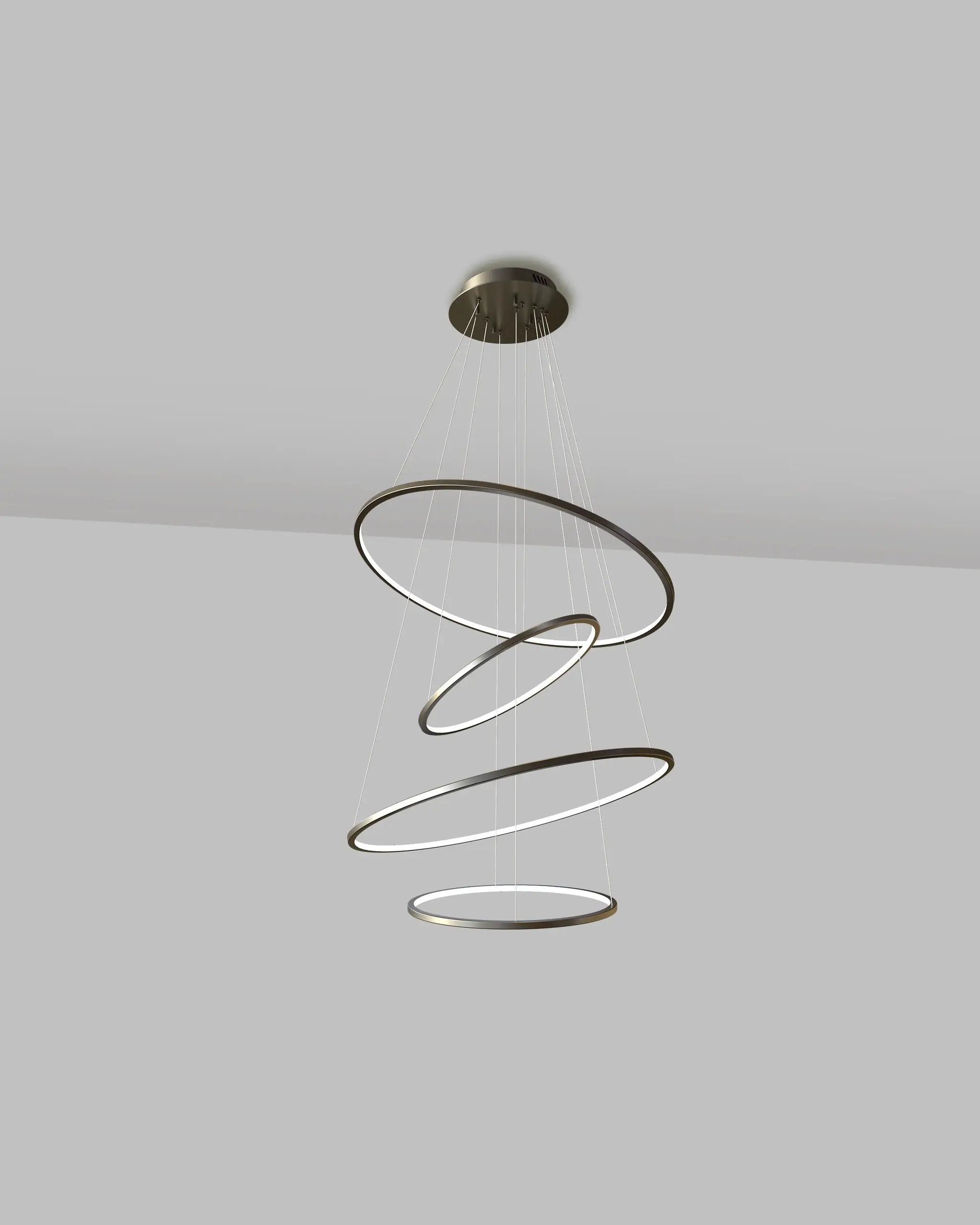 Birot Lighting Hoop 4 Chandelier by Birot Lighting