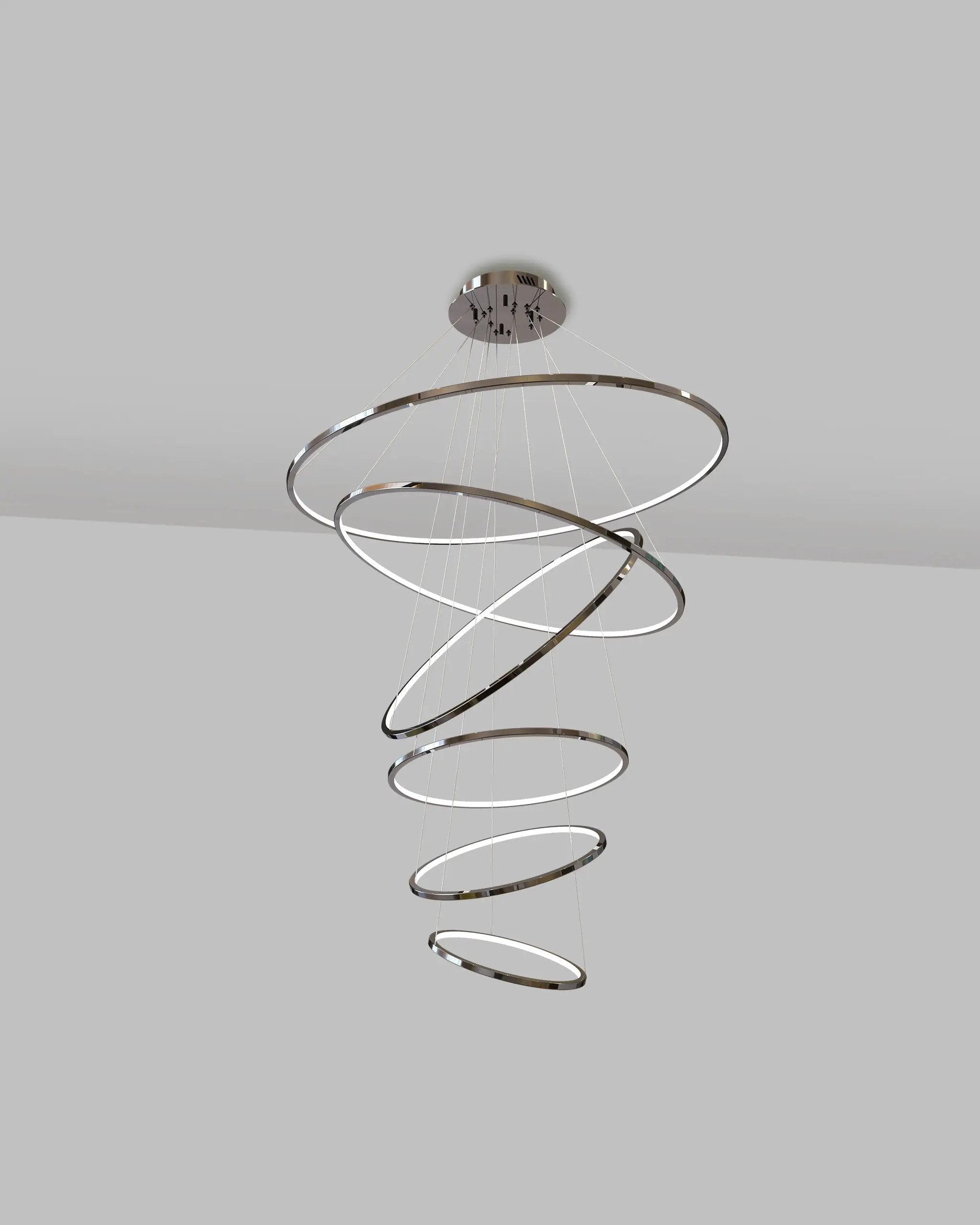 Birot Lighting Hoop 6 Chandelier by Birot Lighting