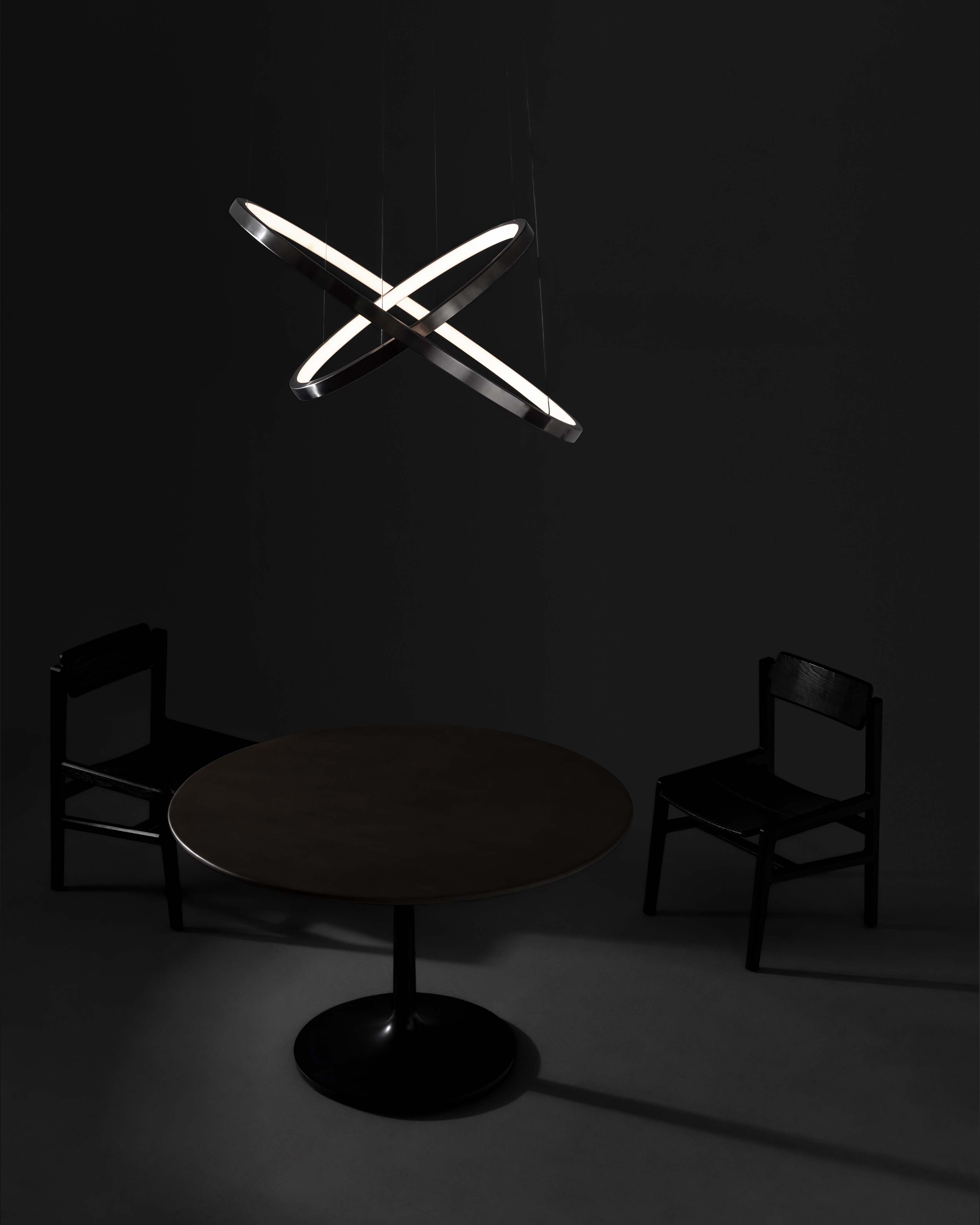 dark matt chandelier