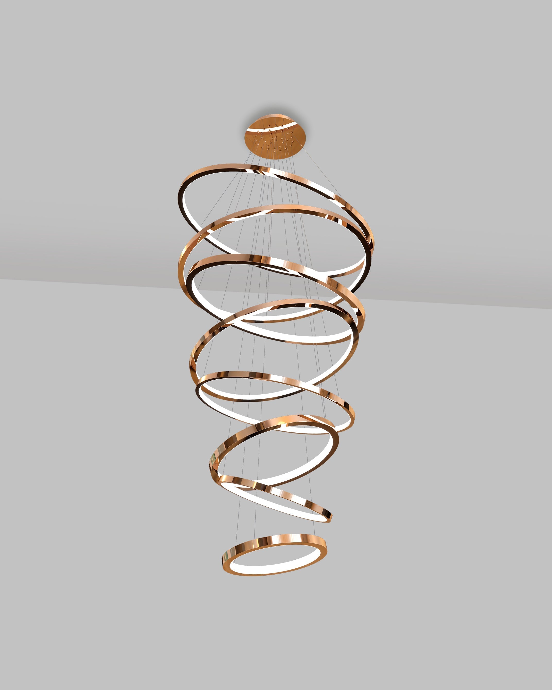 Birot Lighting Hoop 8XL Chandelier